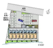 ★手数料０円★高岡市荻布新町　月極駐車場（LP）